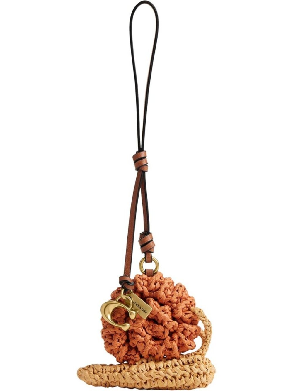 Chic Straw Bag Charm | Stylish Accessory for Handbags | Perfect Gift Idea